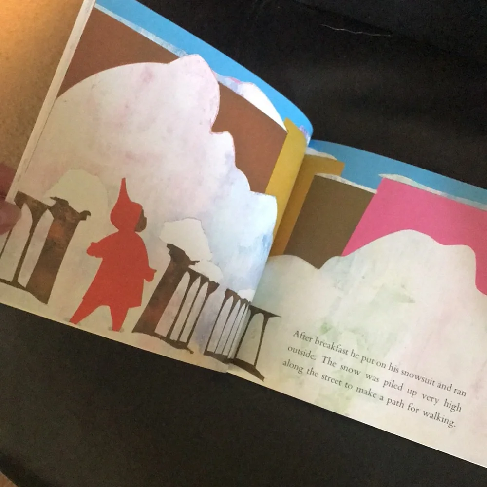 New THE SNOWY DAY Soft Cover Book by Ezra Jack Keats